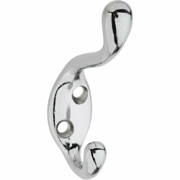 National Heavy-Duty Chrome Coat & Hat Wardrobe Hook N273516